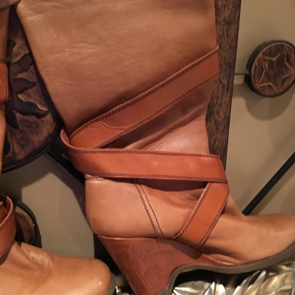 Miss Sixty Leather boots/ size 41